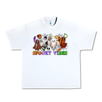 White spooky vibes sports ghosts Urban Heavy Tee - CowGirlArtShop