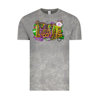 Cloud Rock mardi gras love nurse Vintage Tee - CowGirlArtShop