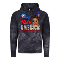 Cloud Black little mister america black boy Vintage Hoodie - CowGirlArtShop