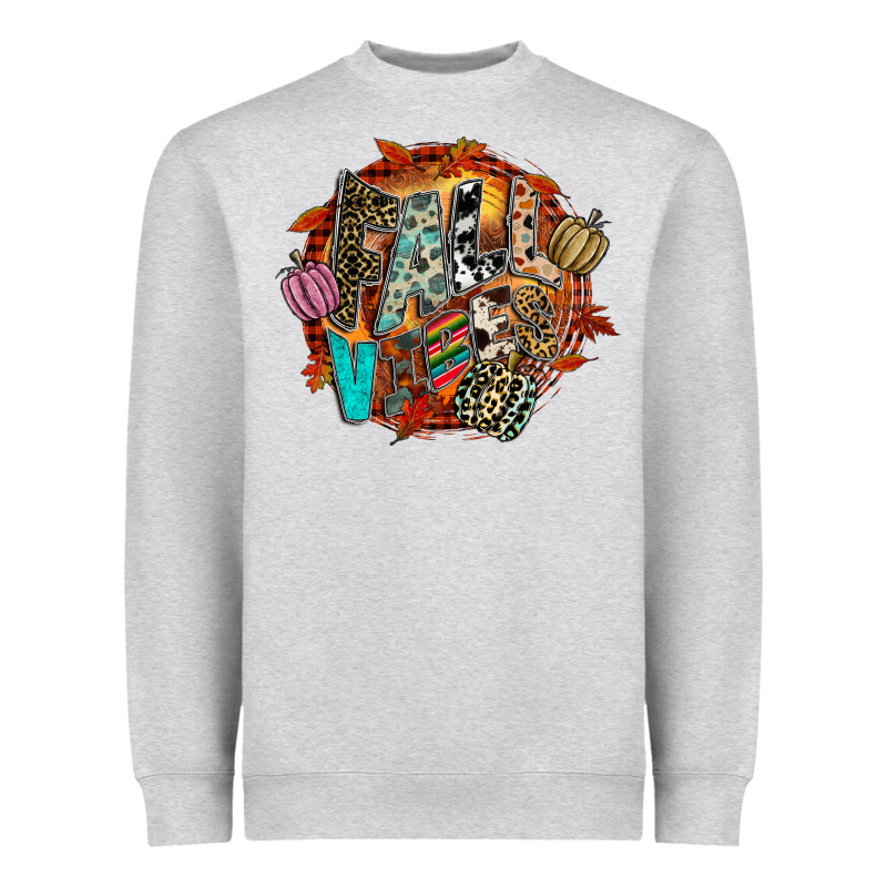 Fall Vibes Heavyweight Sweatshirt by CowhideDigitalArt | Teevron