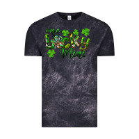 Cloud Black St. Patrick's Day One Lucky Mini Vintage Tee - RanaPortraitStore