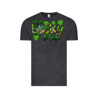 Vintage Black St. Patrick's Day One Lucky Mini Vintage Tee - RanaPortraitStore