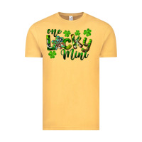 Vintage Mustard St. Patrick's Day One Lucky Mini Vintage Tee - RanaPortraitStore