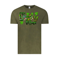 Vintage Olive St. Patrick's Day One Lucky Mini Vintage Tee - RanaPortraitStore