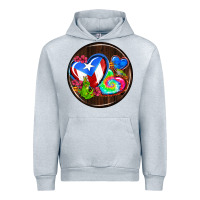 Heather Grey puerto rico coasters Urban Hoodie - AdoDesignShop