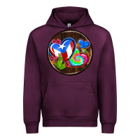 Mauve Wine puerto rico coasters Urban Hoodie - AdoDesignShop