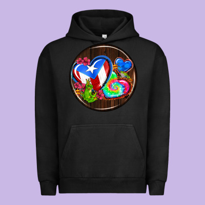 Puerto Rico Coasters Urban Hoodie Designed By Adodesignshop
