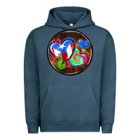Pigment Midnight Navy puerto rico coasters Urban Hoodie - AdoDesignShop