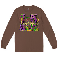 Chestnut louisiana mardi gras Long Sleeve Tee - OliviaCreatesArt