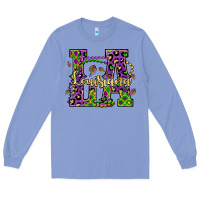 Colony Blue louisiana mardi gras Long Sleeve Tee - OliviaCreatesArt