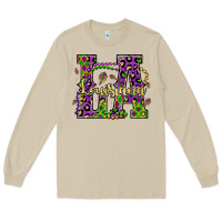 Mushroom louisiana mardi gras Long Sleeve Tee - OliviaCreatesArt