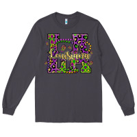 Smoke louisiana mardi gras Long Sleeve Tee - OliviaCreatesArt