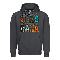 Smoke only the best moms get promoted to nana Zipper Hoodie - RacoonDesign
