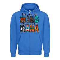 True Royal only the best moms get promoted to nana Zipper Hoodie - RacoonDesign