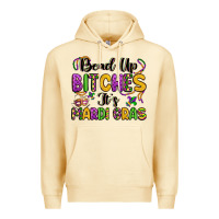 Pina Colada bead up bitches it s mardi gras Premium Hoodie - LillyAllenDesigns