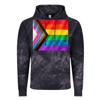 Cloud Black Pride flag Vintage Hoodie - CowGirlArtShop