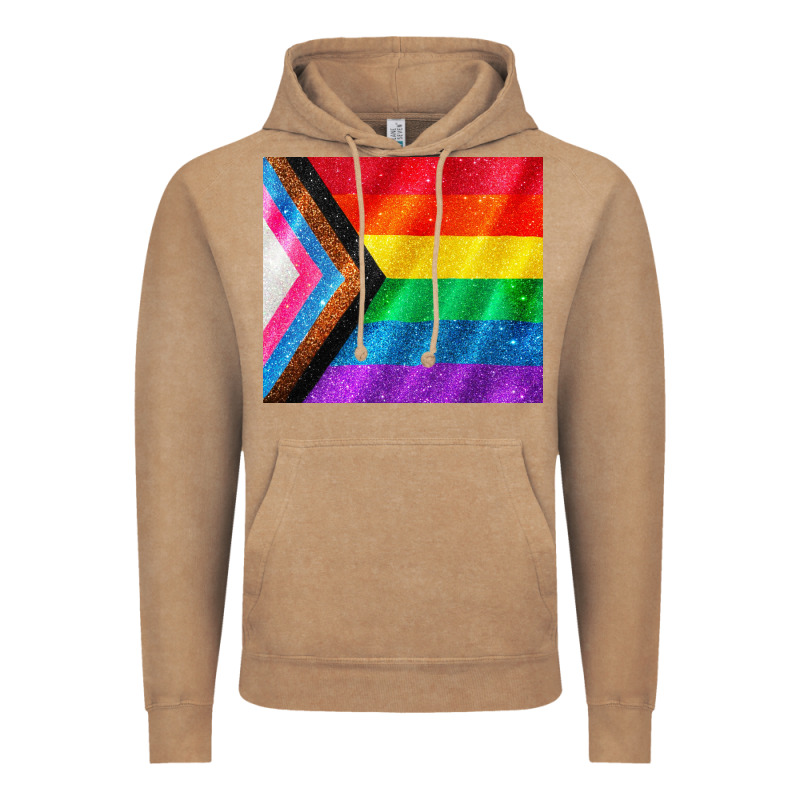 Pride Flag Vintage Hoodie by CowGirlArtShop | Teevron