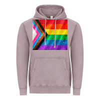 Vintage Zinc Pride flag Vintage Hoodie - CowGirlArtShop
