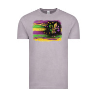 Mardi Gras Flag Vintage Tee | Teevron