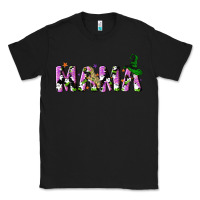 Black Halloween spooky Mama Classic Tee - NancyCooperArtShop