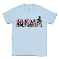 Dusty Blue Halloween spooky Mama Classic Tee - NancyCooperArtShop