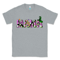 Heather Grey Halloween spooky Mama Classic Tee - NancyCooperArtShop