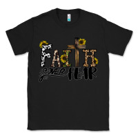 Black faith over fear Classic Tee - CowhideDigitalArt
