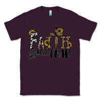 Plum faith over fear Classic Tee - CowhideDigitalArt
