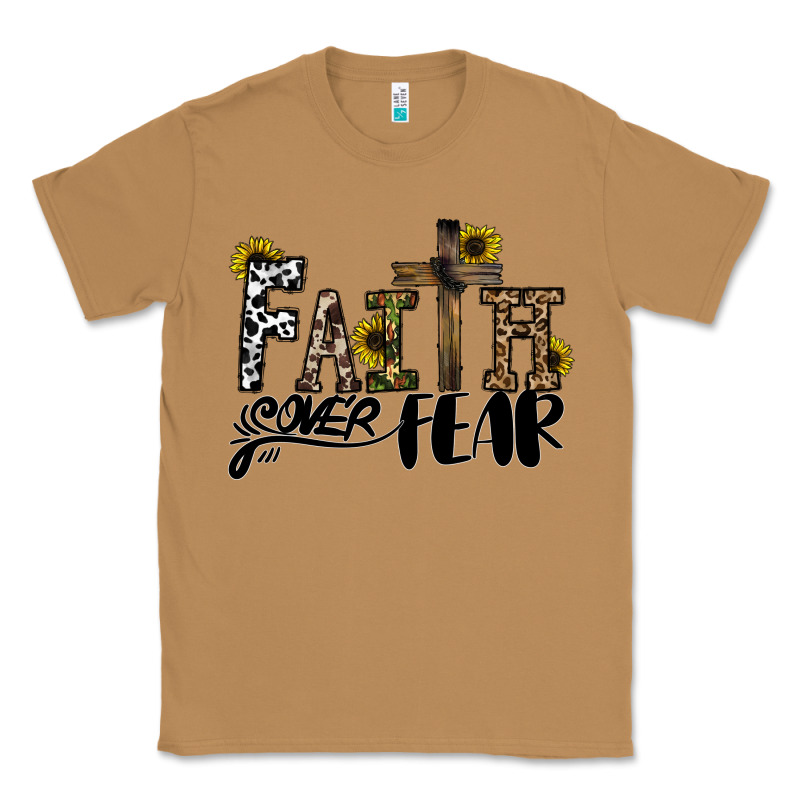 Faith Over Fear Classic Tee by CowhideDigitalArt | Teevron