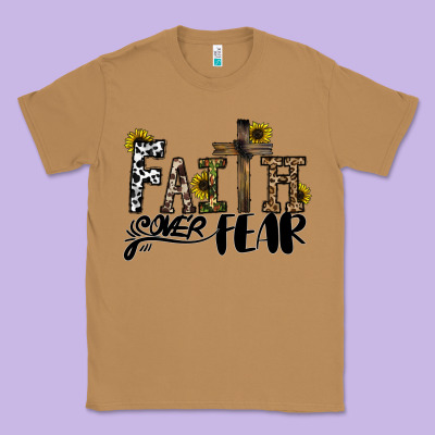 Faith Over Fear Classic Tee Designed By Cowhidedigitalart