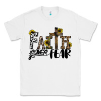 White faith over fear Classic Tee - CowhideDigitalArt