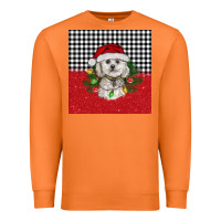 Carrot Christmas Bichon frise dog Premium Sweatshirt - BarkalooDesign