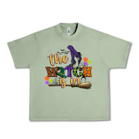 Oil Green the witch is in Urban Heavy Tee - CowGirlArtShop