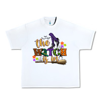 White the witch is in Urban Heavy Tee - CowGirlArtShop