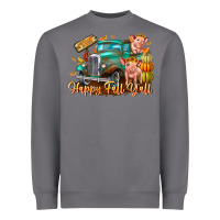 Storm Farm Happy Fall Y'all Heavyweight Sweatshirt - CowhideDigitalArt