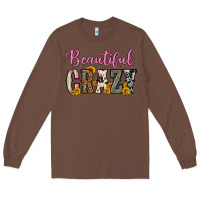 Chestnut beautiful crazy Long Sleeve Tee - OliviaCreatesArt