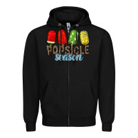 Black popsicle season Zipper Hoodie - RacoonDesign