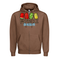 Chestnut popsicle season Zipper Hoodie - RacoonDesign
