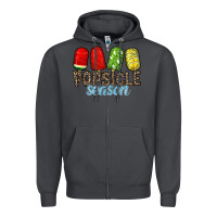 Smoke popsicle season Zipper Hoodie - RacoonDesign