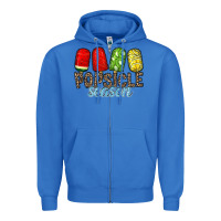 True Royal popsicle season Zipper Hoodie - RacoonDesign