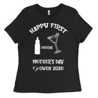 Black Happy Fırst Cheers Mother's Day Owen 2020 Ladies Tee - Bettercallsaul