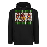 Black football gnomes Heavyweight Hoodie - BarkalooDesign