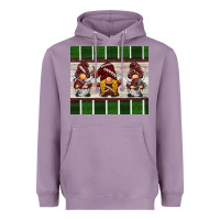 Lavender football gnomes Heavyweight Hoodie - BarkalooDesign