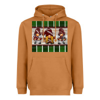 Meerkat football gnomes Heavyweight Hoodie - BarkalooDesign