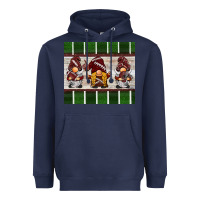 Navy football gnomes Heavyweight Hoodie - BarkalooDesign