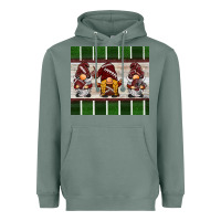Sage football gnomes Heavyweight Hoodie - BarkalooDesign