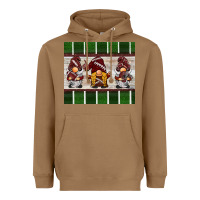Toasted Coconut football gnomes Heavyweight Hoodie - BarkalooDesign