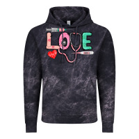 Cloud Black Love Nursing Vintage Hoodie - CowGirlArtShop