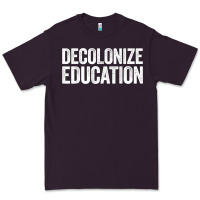 Plum Decolonize Education History Teacher Educator Gift Premium Tee - trangStudio