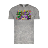 Cloud Rock school secretary mardi gras Vintage Tee - CowGirlArtShop